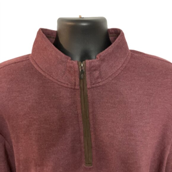 Joseph Abboud Men's 1X Long Sleeve Zipper Classic fit Collared Sweater Top - Picture 5 of 16